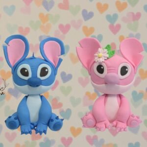 Set Online Kurseva: Plavi i Roze Stitch 🎓✨