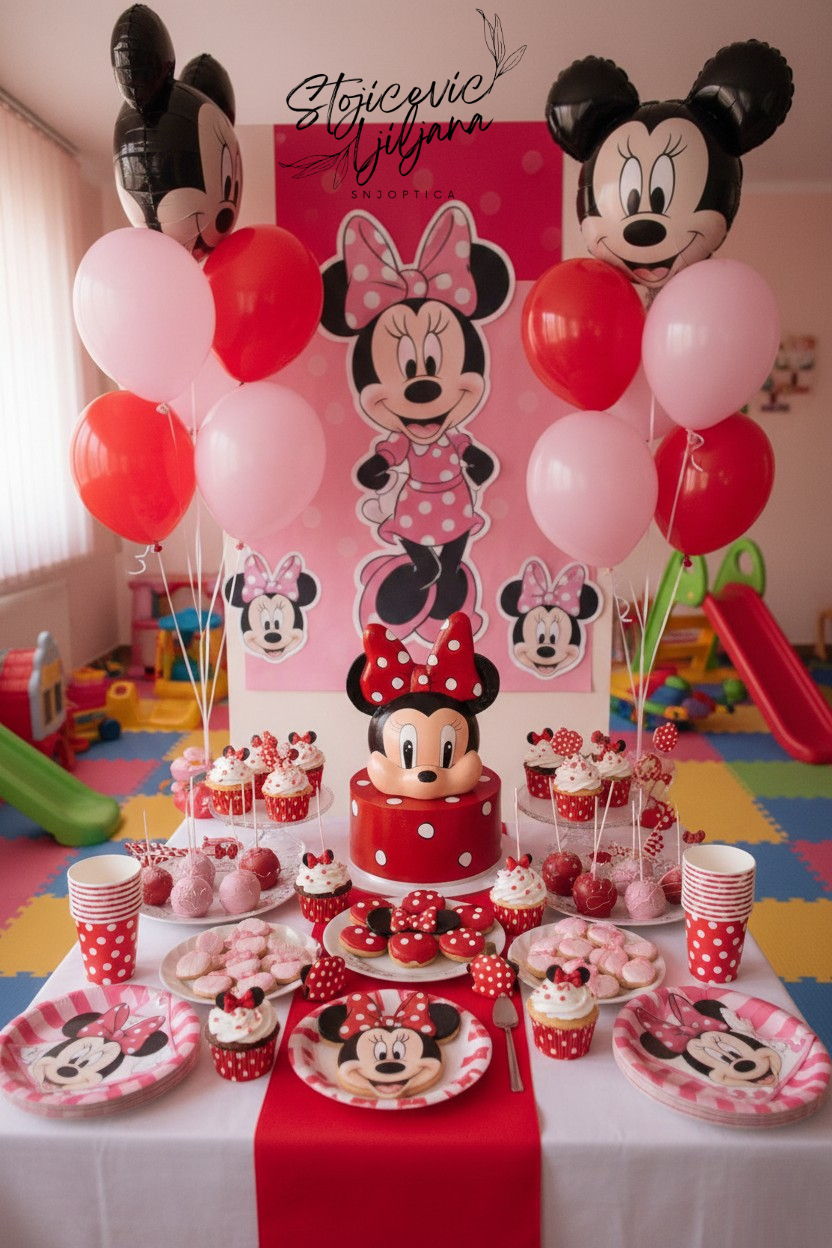 &Quot;Fake Cake&Quot; Torta &Quot;Minnie Mouse&Quot; - Слика 3