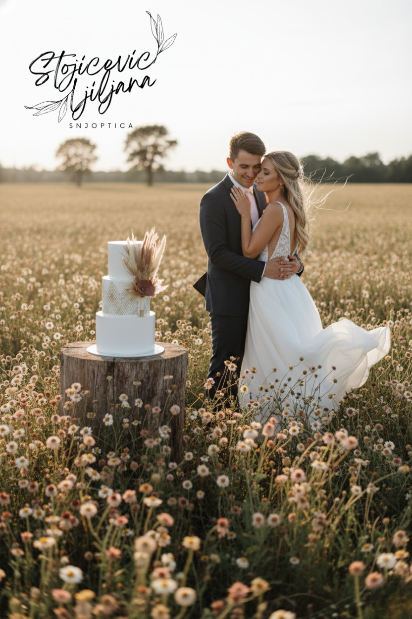 &Quot;Fake Cake&Quot; Torta &Quot;Rustična Elegancija&Quot; - Слика 3