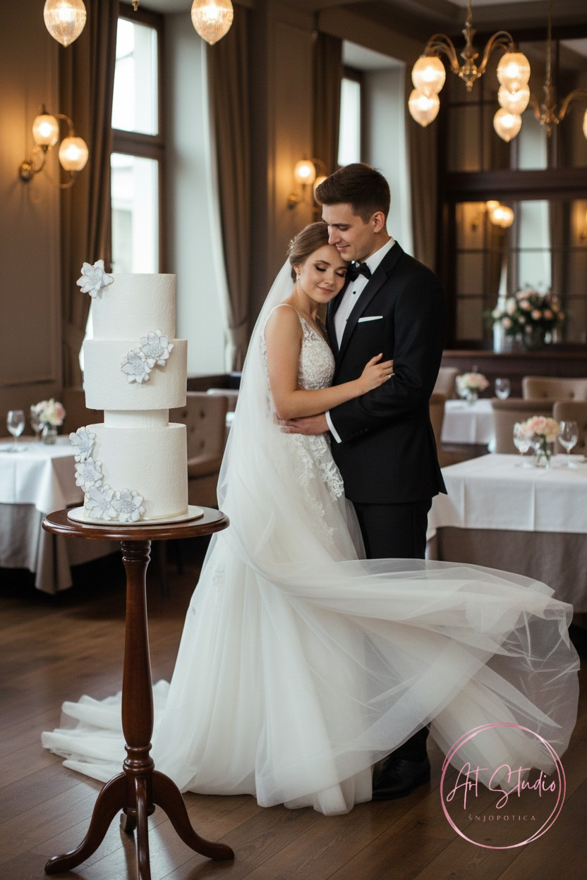 &Quot;Fake Cake&Quot; Torta &Quot;Snezni Cvetovi&Quot; - Слика 3