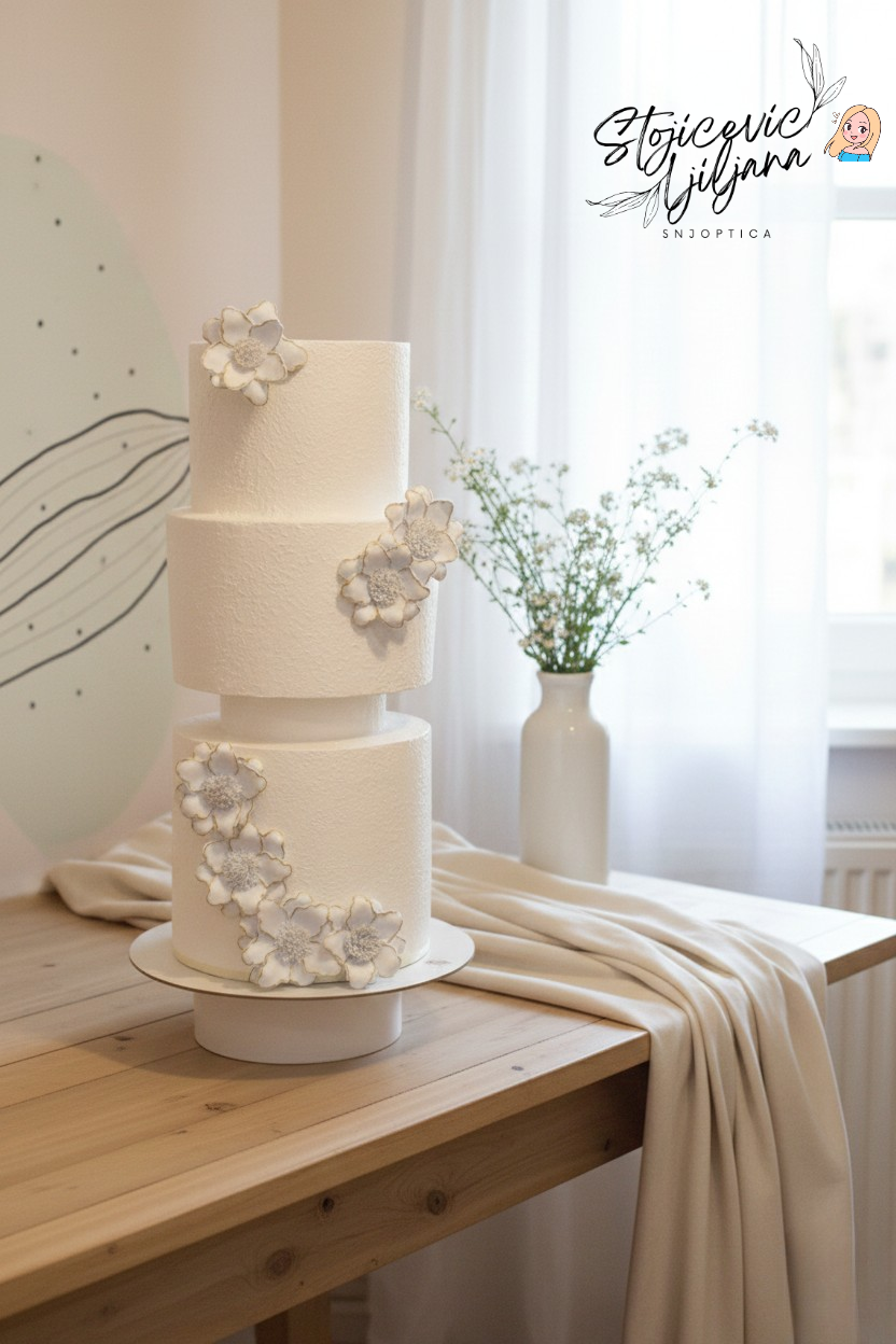 &Quot;Fake Cake&Quot; Torta &Quot;Snezni Cvetovi&Quot; - Слика 2