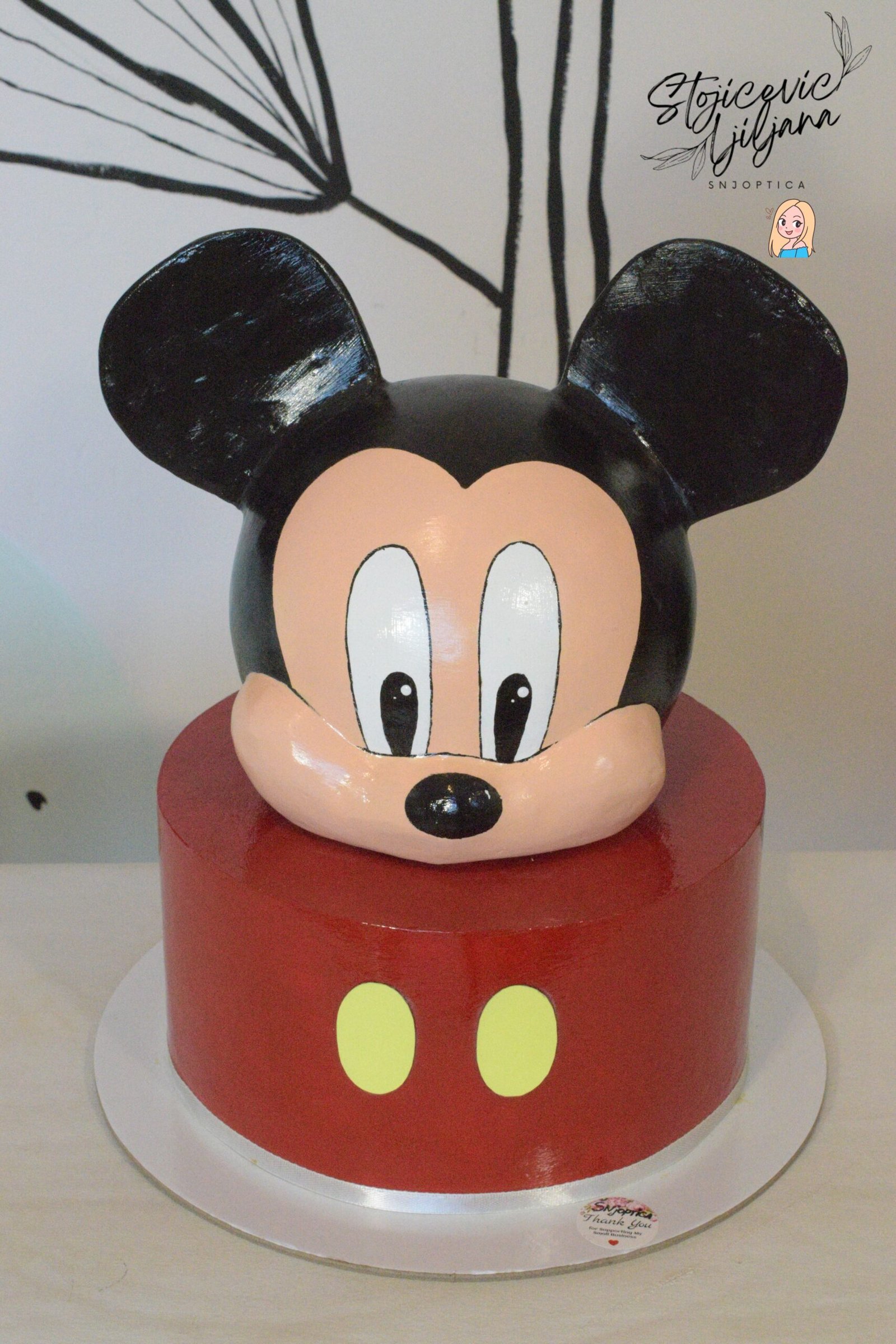 &Quot;Fake Cake&Quot; Torta &Quot;Mickey Mouse&Quot;