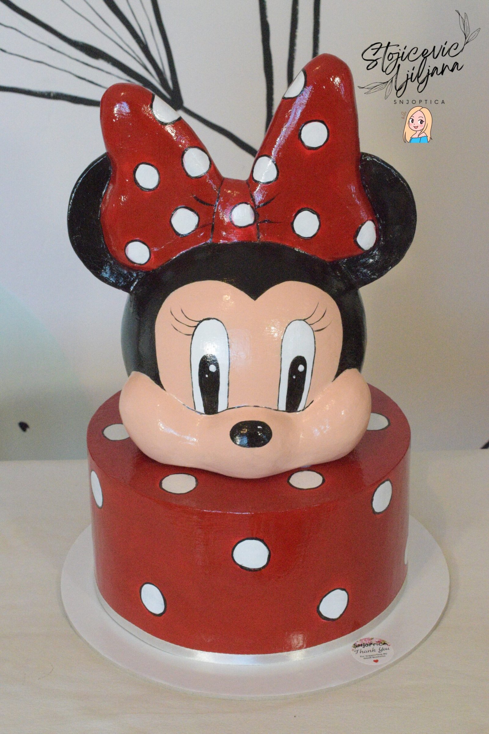&Quot;Fake Cake&Quot; Torta &Quot;Minnie Mouse&Quot;