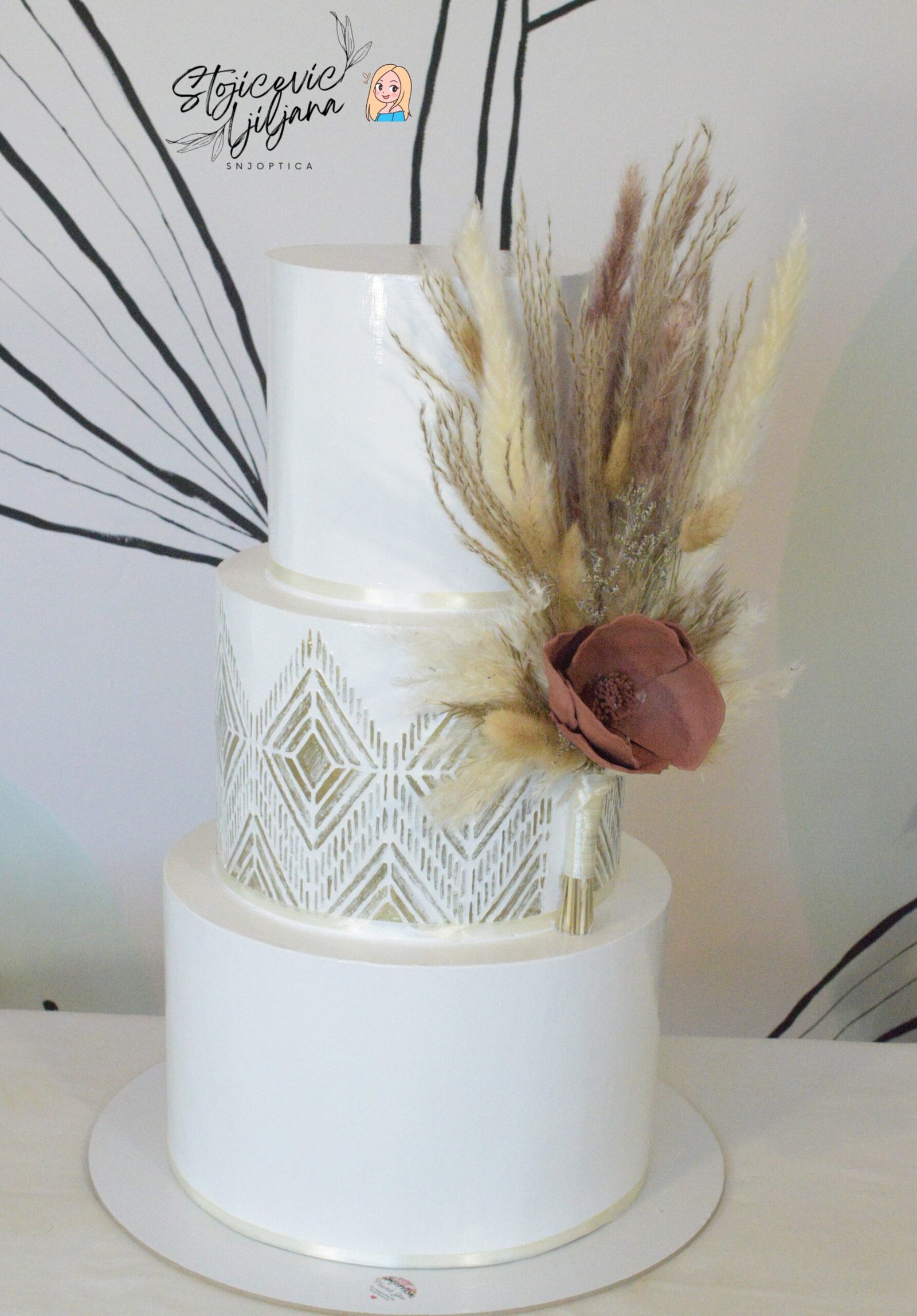 &Quot;Fake Cake&Quot; Torta &Quot;Rustična Elegancija&Quot;